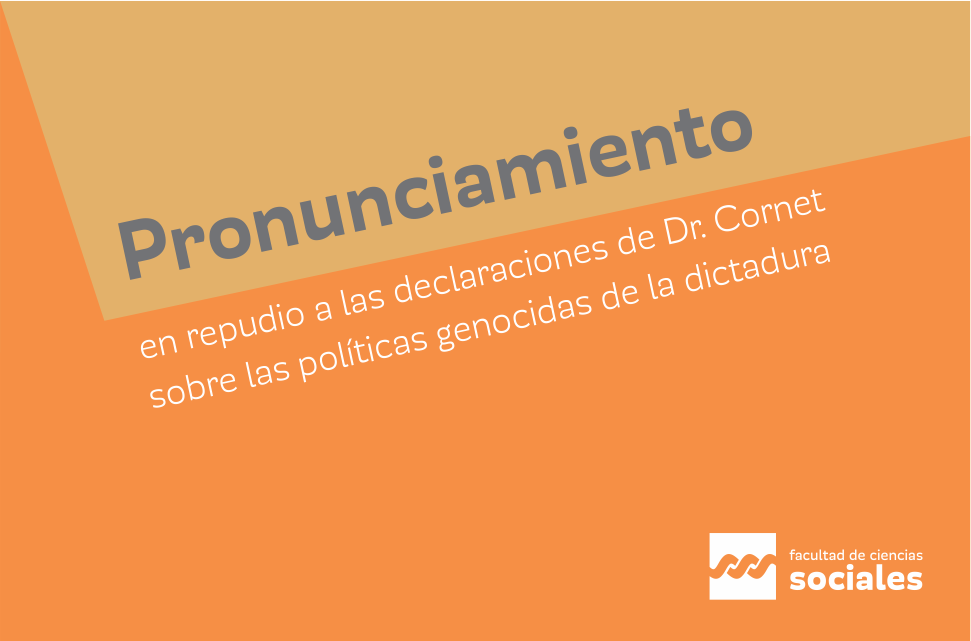 Repudio a las declaraciones del Dr. Manuel Facultad de